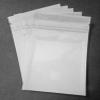 (25 Pieces) White Mylar Resealable Zip & Seal Bags 3.5x5 Inches, Heat Sealable, Zipper, Smell Proof view 1