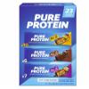 Pure Protein Bars High Protein, Nutritious Snacks to Support Energy, Low Sugar, Gluten Free | Variety Pack | 1.76 oz, 23-count view 1