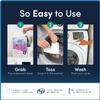 Eco-Friendly Lavender Scented Detergent Sheets (60 Loads) - Hypoallergenic, Zero-Waste Laundry Solution - No Plastic Jugs, Biodegradable & Vegan, Gentle on Skin - Based in the USA view 2