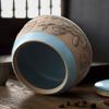 FLaig Cremation urns, Mini Urns Adult Funeral Urn Ceramics Seal Moisture Proof Cremation Urns for A Small Amount Human Ashes 14.5 * 11cm Boxes (Color : OneColor) view 3