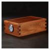 Cigar Case Cigar Box Cigar Humidor, Cigar Box with High Precision Front Digital Hygrometer and Humidification Bar, Cigar Casemade by Cedar Wood, Holds Up to 30 Cigars view 4