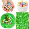 Ausejopeac Easter Grass Green Plastic Craft Shred for Basket Filling,Gift Wrapping for Easter Basket Eggs Decor Filler Gift Wrapping view 4
