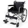 122 Wheelchair Rear Wheels Assembly (Pair), 12inch Back Wheel Replacement, Non-Pneumatic Solid Tire,Black view 2
