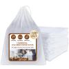 100Pcs Commercial Cold Brew Coffee Filters for 5 Gallon Buckets, 20" X 20" Disposable Coffee Filters with Drawstring for Brew Up To 5 LBS Coffee view 1