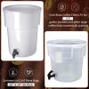 100Pcs Commercial Cold Brew Coffee Filters for 5 Gallon Buckets, 20" X 20" Disposable Coffee Filters with Drawstring for Brew Up To 5 LBS Coffee view 2