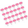 Ipetboom Baby Nail File Pads 24pcs Nail Trimmer Replacement Pads Electric Baby Nail Grinding Heads Polish Disc for Nail File Clippers and Cutter Pads for Toddler Kids Red view 1