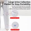 Patient Care Trousers Incontinence Care Pants for Elderly Men Women Reusable Adaptive Apparel for Bedridden Patients (XX-Large,Black) view 4