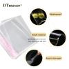 DTmasao 3x5 Inches 100 Pcs Self Sealing Cellophane Bags Clear Cookie Bags Resealable Cellophane Bag for Packaging Cookies,Gifts,Favors, Products,Candy view 3