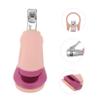 ifundom 3pcs Boy Girl Nail Grooming Set Nail Clippers Tweezer Scissors Boys and Girls Care Kit for Newborns Toddlers view 3