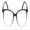 Calabria Beene Designer Reading Glasses +2.75 Black Clear Crystal Men Classic Readers Stylish Trendy Fashion Modern Eyeglass view 2