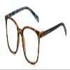 Calabria Lulu Blue Light Reading Glasses +3.00 Tortoise Havana Brown Colorful Floral Women Readers Fashion Trendy Eyeglasses view 1