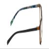 Calabria Lulu Blue Light Reading Glasses +3.00 Tortoise Havana Brown Colorful Floral Women Readers Fashion Trendy Eyeglasses view 2
