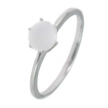 18-06 Moonstone Sterling Silver Stone Geofossiles Minerals Stone Healing Crystals 18-06