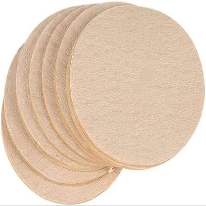 100 Pcs No.6 Coffee Filter Moka Pot Filter Paper, Coffee Filters