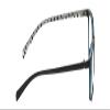 Calabria Lulu Reading Glasses +2.50 Navy Blue Crystal White Black Polka Dot Womens Classic Readers Fashion Trendy Eyeglasses view 3