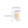 160 Pcs Wear-Resistant Heel Patches for Men and Women - Multi-Functional Self-Adhesive Heel Protectors for Shoe Repair and Comfort view 3