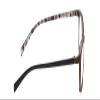 Calabria Lulu Designer Reading Glasses +3.50 Chocolate Brown Purple White Womens Chic Readers Fashion Trendy Modern Eyeglass view 3