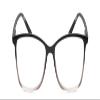 Calabria Lulu Designer Reading Glasses +0.00 Black Pink Crystal Women Classic Readers Stylish Fashion Trendy Modern Eyeglass view 2