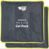 Hot & Cold Reusable Gel Packs (Large, 2 Pack) Flexible Soft Compress - Ice & Heat Therapy for Injuries, Back, Shoulder, Hip, Knee, Joint Pain, Swelling, Bruises, Post Surgery - Sport Temp view 1