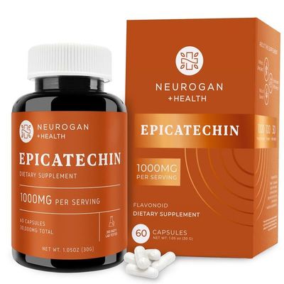 Potent Epicatechin Capsules 500mg Each,1000mg/serving - Advanced Support for Nitric Oxide, Muscle Health & Endurance - for Athletes Seeking Performance Edge - 30,000 Total, 60ct.Made in USA