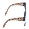 Calabria IM 31276 Oval Reading Glasses +7.00 Crystal Blue White Pink Yellow Womens Readers Ultra Thin Lenses Trendy Eyeglass view 3