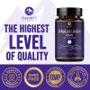 Melatonin 10mg - Fast Dissolve Sleep Support Supplements for Adults - Extra Strength 10 mg Melatonin Tablets for Restful Sleep Support, Strawberry Flavor, Sugar-Free Vegetarian - 60 Day Supply view 4