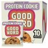 Chocolate Chip Protein Cookie, Soft & Chewy, High Protein Snack, Gluten-Free, Grain-Free, Dairy-Free, No Seed Oils, No Refined Sugars, Made with Almond Butter & Collagen, 12-Pack view 1
