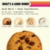 Chocolate Chip Protein Cookie, Soft & Chewy, High Protein Snack, Gluten-Free, Grain-Free, Dairy-Free, No Seed Oils, No Refined Sugars, Made with Almond Butter & Collagen, 12-Pack view 3