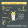 Sunwarrior Pre Workout Powder Energy Drink Non-Stim & Caffeine Free | Vegan Plant-Based Supplement | Pump Hydrate Focus Endurance & Strength Builder | Yuzu Mango Flavored 30 Serving Active Preworkout view 4