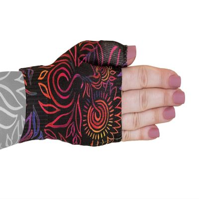 Lymphedivas Vibrance Medical Graduated Compression Gauntlet for Lymphedema (30-40 mmHg Large)