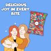 CandyKrave Jolly RanchersMixed Gummies - 2 Flavors in 1 Misfits Gummies (80 Pieces) - Snack Size Bag Halloween Individually Wrapped Sour Gummy Bears Bulk - 1 lbs view 4