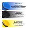 4 Pieces Brush Drill Power Scrubber Cleaning Brush Extended Long Attachment Set for Household Cleaning, Bathroom Cleaning, Kitchen Cleaning, Toilet Cleaning, Car Cleaning view 3