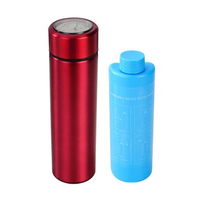 60H Insulin Pens Cooler Travel case Temp Display Medication Cooler for Medicine Cooler Travel TSA Approved Diabetic Medical Cooler Diabetes Cooler Bag Red