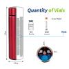 60H Insulin Pens Cooler Travel case Temp Display Medication Cooler for Medicine Cooler Travel TSA Approved Diabetic Medical Cooler Diabetes Cooler Bag Red view 4