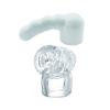 2Pcs Handheld Electric Back Massage Attachments Accessories Hammer Shape Silicone Massager Tools Compatible with Hitachi Mini Massage Wand view 1