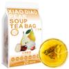 100% Natural Xiao Diao Pear Soup Tea Bag, 300g/10.58oz (15g*20bags)  Tremella,Dark Plum, Snow Pear, Lily, Longan, Goji, Combination Herbal Tea, Independent Pouch Packaging Substitute Tea view 1