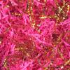 TANMWZK Crinkle Cut Paper Shred Filler 1 LB Gift Wrapping & Gift Basket Filler for Christmas,Halloween & Wedding Decorations,Easter Basket Grass Filler,Crafting Activities (Fluorescent Pink and Gold) view 1
