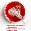 100% Pure Natural Herbal Tea, Mulberry Rose Prickly Pear Tea Bag, 250g/8.81oz (10g*25bags), , Poria Cocos, Black Wolfberry, Lemon, Lily, Caffeine Free, No Additives, Non-GMO view 4