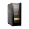 50L LED Lighted Humidor Cigar Box for 250 Cigars, Digital Display Temperature Humidity Control Cigar Storage Cabinet with Sp view 2