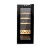 50L LED Lighted Humidor Cigar Box for 250 Cigars, Digital Display Temperature Humidity Control Cigar Storage Cabinet with Sp view 3