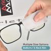 CONLI 60 Pack Small Microfiber Cleaning Cloth for Eyeglasses 8x8cm/3.15x3.15in Luxury Suede Glass Cleaning Cloth Glasses Cleaner for Eye Glass Lens Cleaning Gentle and Lint-Free view 3