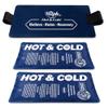 Hilph Ice Packs for Injuries Reusable (3-Piece Set), Large Gel Hot Cold Ice Packs with Strap for Back, Shoulder, Hip and Knee, Flexible Ice Wrap Cold Compress for Joints & Muscle Pain (10.8" x 5.5") view 1
