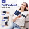 Hilph Ice Packs for Injuries Reusable (3-Piece Set), Large Gel Hot Cold Ice Packs with Strap for Back, Shoulder, Hip and Knee, Flexible Ice Wrap Cold Compress for Joints & Muscle Pain (10.8" x 5.5") view 2