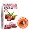 100% Natural Strawberry black Tea Bag, 150g/5.29oz (5g*30bags)  Strawberry black Tea Bag Fruit Herbal Tea Blends for Tea Fresh, Fruit Iced Spice Loose Leaf view 1