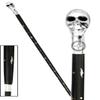 Walking Cane Rosewood Designer Wooden Walking Stick with Brass Nickel Handle Gift for Men & Women 37 inch Black (SFRI) view 1
