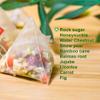 100% Pure Natural Herbal Tea, Honeysuckle Baimao Root Snow pear Tea Bag, 300g/10.58oz (12g*25bags), , Goji, Mulberry Leaf, Licorice, No Additives, Non-GMO view 4