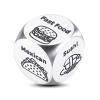 5 Senses Gift for Him Her Couple Gag Food Dice Funny Anniversary Wedding Gifts for Him, Anniversary Dice Gifts for Boyfriend Valentines Day Gifts for Men Women, Valentines Day Basket for Wife view 1