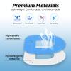 20 Pack Adhesive Patches for omnipod 5 - Waterproof Sensor Covers, Easy to Use Pre-Cut Blue Overpatches Long 10-14 Days Protection by YOUSHARES (Blue) view 4