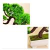 Artificial Bonsai Tree Small Artificial Bonsai Tree Fake Plant Potted Pine Bonsai Plant Faux Bonsaifor Windowsill Yard Desktop Display7 Inches Artificial Plants Indoor Fake Plants Bonsai Tree view 3