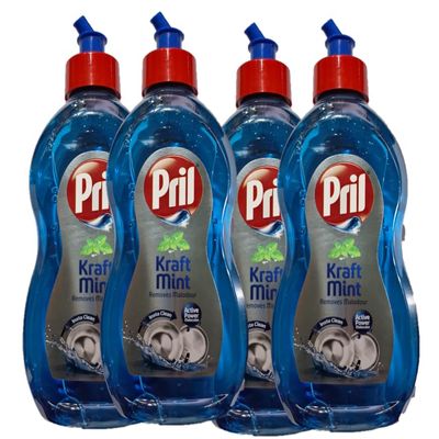 HUMARABAZAR Pril Kraft Mint 425 ML (pack of 4)...Humarabazar...